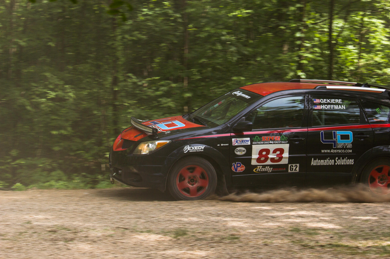 Never did I ever think I’d see a Vibe rally car.